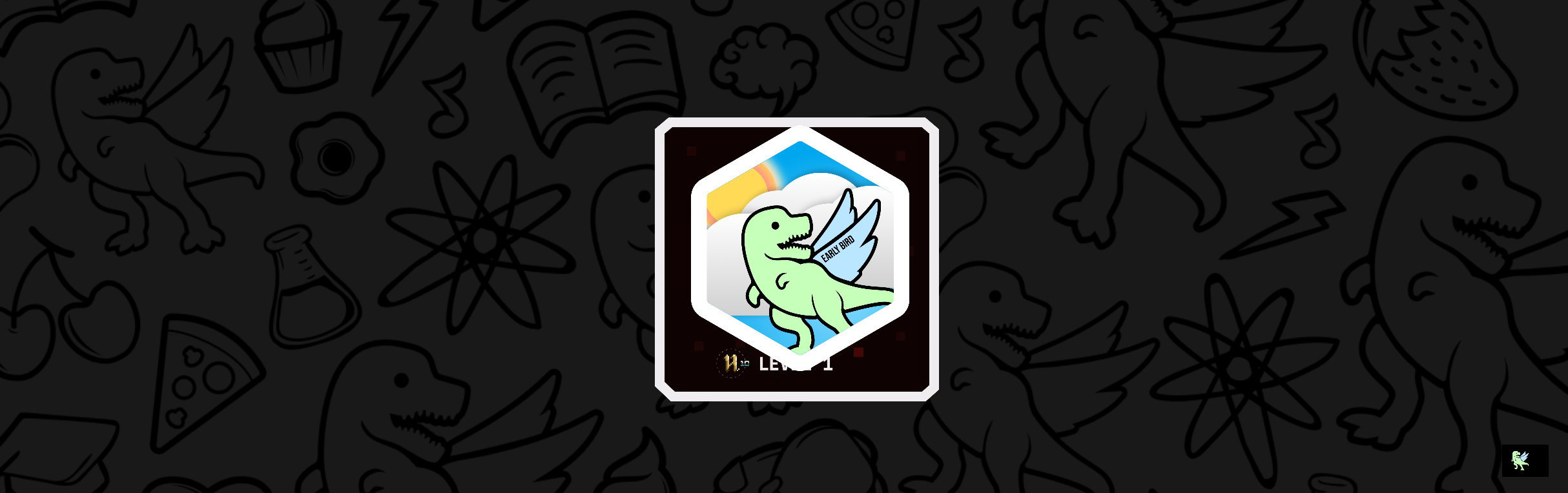 Here's a space for the board.